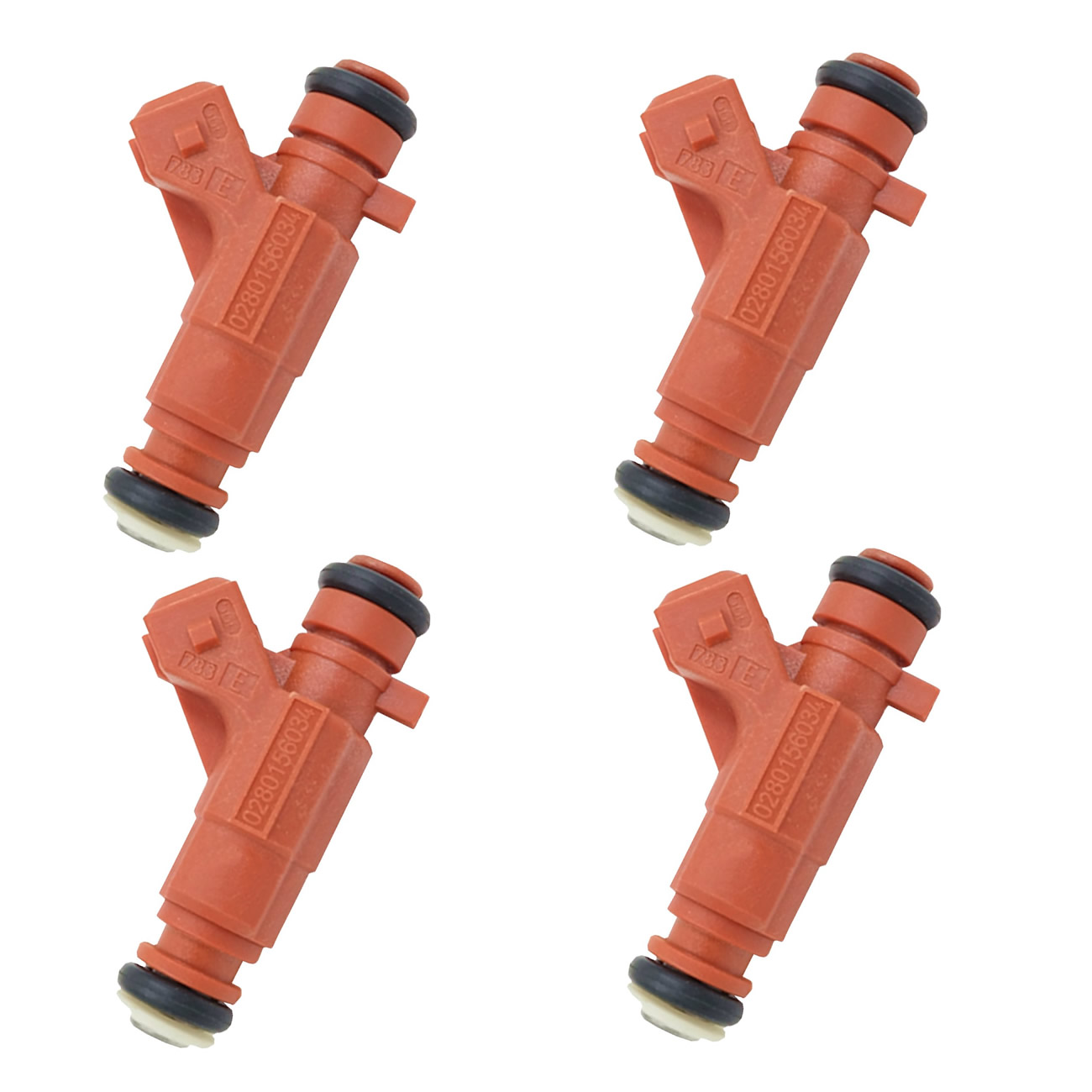 Kit 4 Inyectores Citroen Picasso Peugeot 206 Partner 1.6 16v